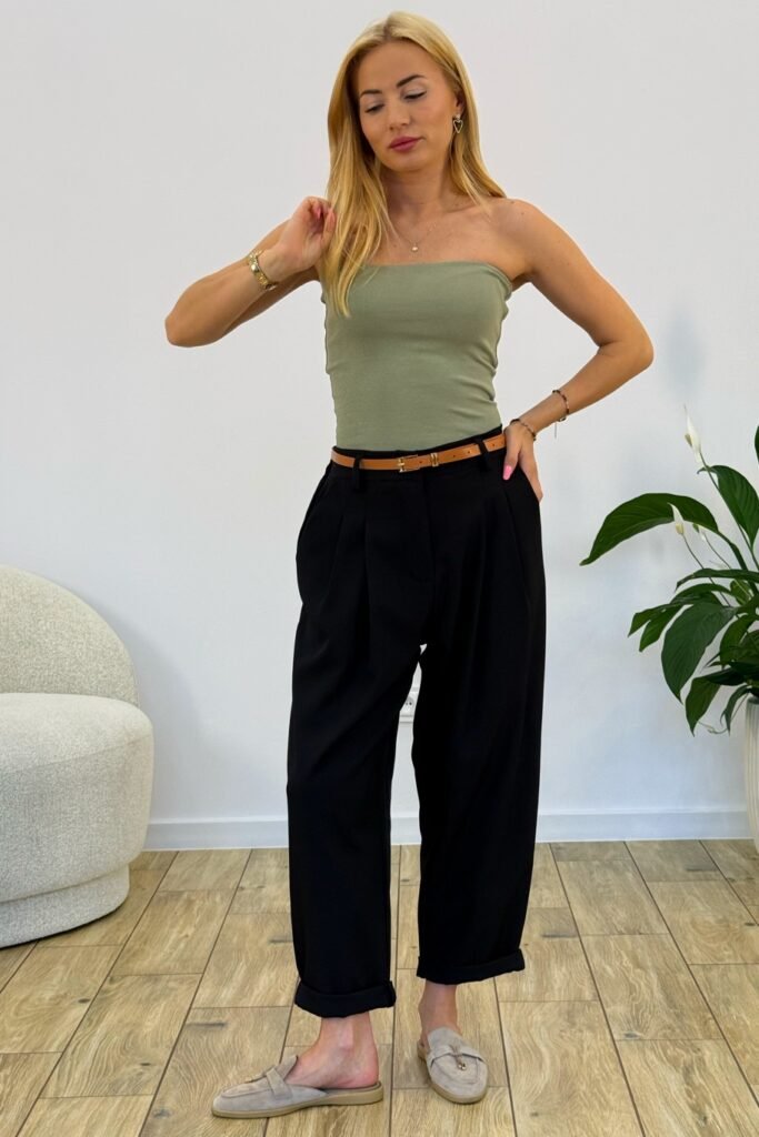 Top AURA khaki