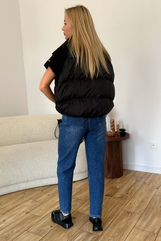 KAMIZELKA PUCHOWA MARION czarna