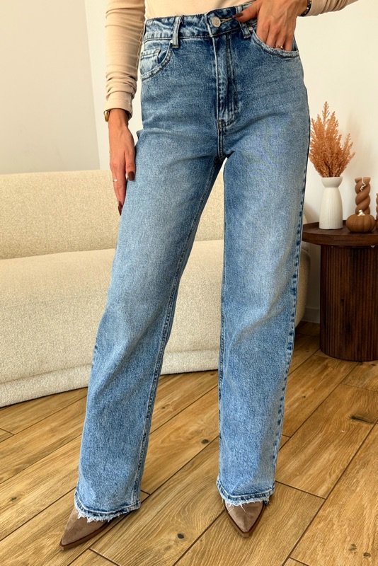 JEANSY QUEEN THE WIDE LEG W3376-3