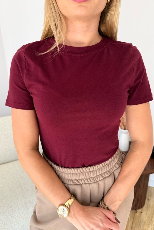 T-SHIRT SLAY BORDOWY