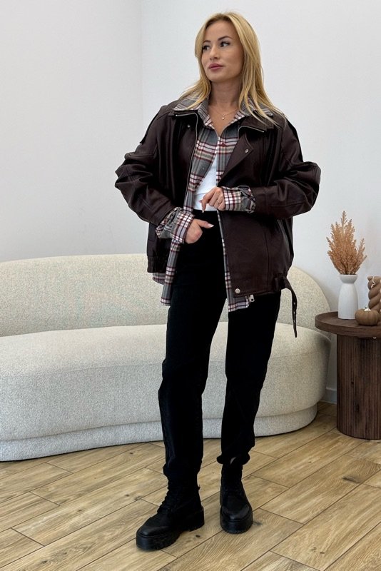 KURTKA RAMONESKA ADRIANNA  BORDOWA